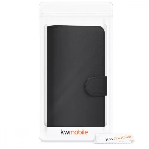 Калъф за Wiko View Lite Екологична кожа Черен 44578.01