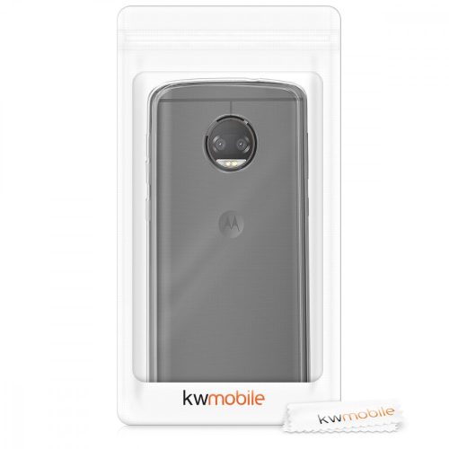 Капак за Motorola Moto G6 Plus, Силиконов, Прозрачен, 44609.03