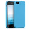 Калъф за Apple iPhone 5 / iPhone 5s / iPhone SE, силиконов, син, 42766.23