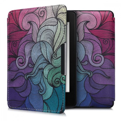 Капак за Kindle Paperwhite 7, Екологична кожа, Многоцветен, 25824.33