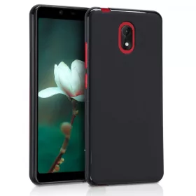   Калъф за Wiko Lenny 5, Силиконов, Черен, 44843.47
