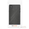 Калъф за Apple iPhone X / iPhone XS, текстилен, черен, 43479.01