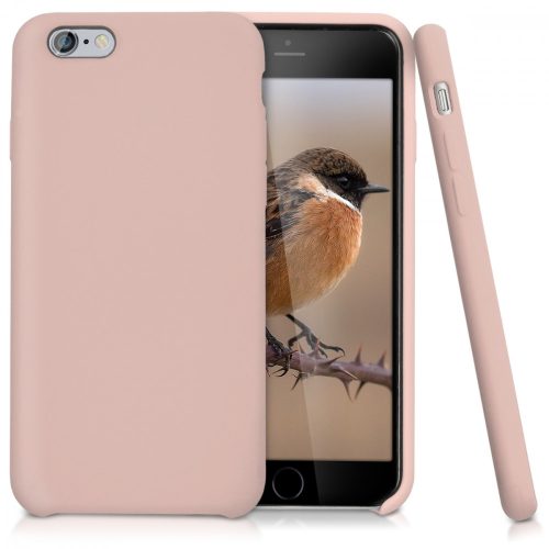 Калъф за Apple iPhone 6 / iPhone 6s, Силиконов, Розов, 40223.10