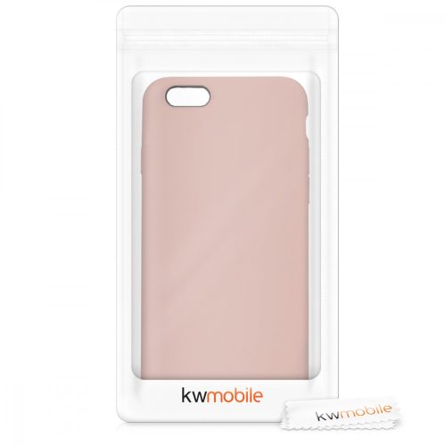 Калъф за Apple iPhone 6 / iPhone 6s, Силиконов, Розов, 40223.10