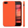 Калъф за Apple iPhone 5 / iPhone 5s / iPhone SE, силиконов, оранжев, 42766.29