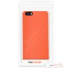 Калъф за Apple iPhone 5 / iPhone 5s / iPhone SE, силиконов, оранжев, 42766.29