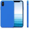 Калъф за Apple iPhone X / iPhone XS, Силиконов, Син, 43940.104