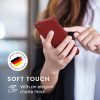 Калъф за Apple iPhone 5 / iPhone 5s / iPhone SE, силиконов, червен, 33098.20