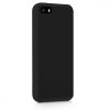 Калъф за Apple iPhone 5 / iPhone 5s / iPhone SE, силиконов, черен, 42766.01