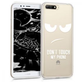   Кейс за Huawei Y6 (2018), Силиконов, Бял, 44877.03