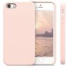Калъф за Apple iPhone 5 / iPhone 5s / iPhone SE, Силиконов, Розов, 42766.10