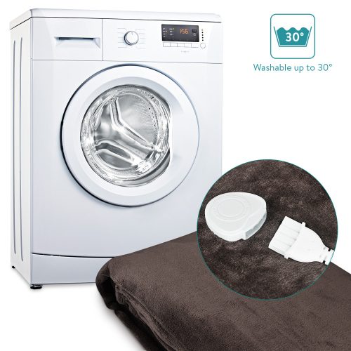 Нагреваемо електрическо одеяло Navaris 180 x 130 см, 45274.03.01