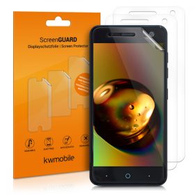   Комплект от 3 защитни фолиа за ZTE Blade V8 Mini, Kwmobile, Front, Transparent, 45581.1