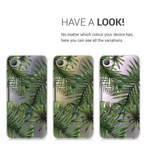 Капак за HTC Desire 12, Силиконов, Зелен, 45595.01