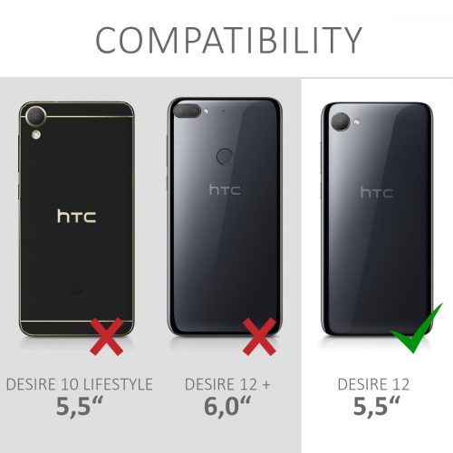 Капак за HTC Desire 12, Силиконов, Зелен, 45595.01