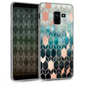   Калъф за Samsung Galaxy A8 (2018), Силиконов, Многоцветен, 45465.02