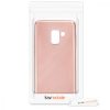Калъф за Samsung Galaxy A8 (2018), силикон, розово злато, 45634.31
