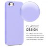 Калъф за Apple iPhone 5 / iPhone 5s / iPhone SE, силиконов, лилав, 42766.108