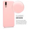 Кейс за Huawei P20, силикон, розово злато, 45689.89