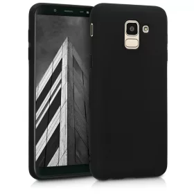   Калъф за Samsung Galaxy J6, Силиконов, Черен, 45796.47