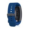 Комплект от 2 каишки за Samsung Gear Fit2 / Gear Fit 2 Pro, kwmobile, силикон, син / черен, 38830.04