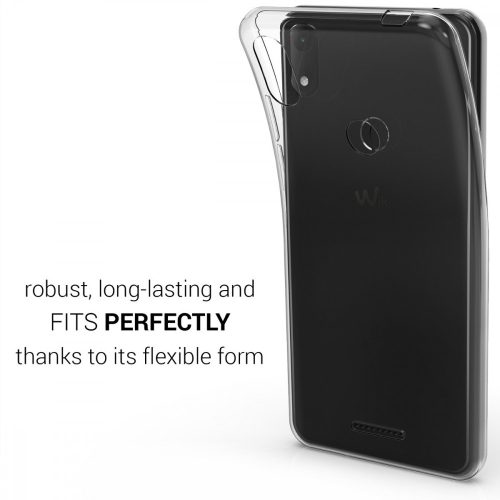 Калъф за Wiko View Max, Силиконов, Прозрачен, 45873.03