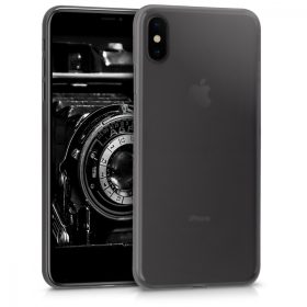   Калъф за Apple iPhone XS Max, поликарбонат, черен, 45951.01
