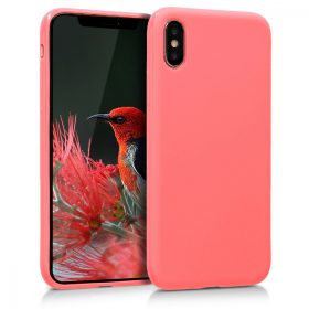   Калъф за Apple iPhone X / iPhone XS, Силиконов, Розов, 42492.122