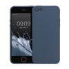 Калъф за Apple iPhone 5 / iPhone 5s / iPhone SE, Силиконов, Син, 33098.116