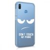 Кейс за Huawei Honor Play, Силиконов, Бял, 46099.01