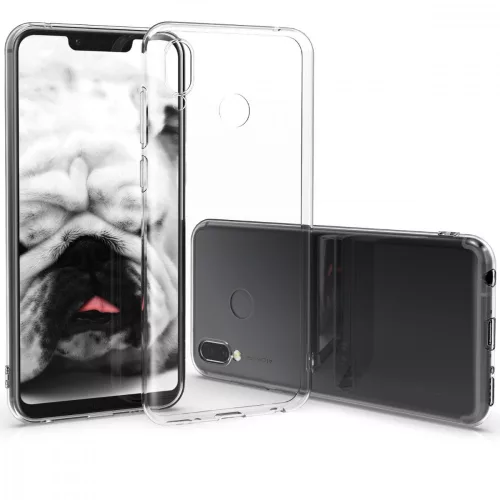 Капак за Huawei Honor Play, Силиконов, Прозрачен, 46098.03