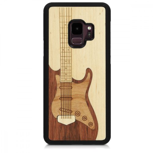 Кейс за Samsung Galaxy S9, дърво, кафяв, 44479.04