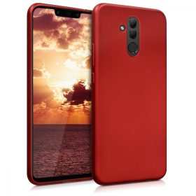   Кейс за Huawei Mate 20 Lite, Силиконов, Червен, 46202.36