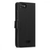 Капак за Wiko Harry 2, Екологична кожа, Черен, 46284.01