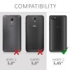 Капак за Wiko Harry 2, Екологична кожа, Черен, 46284.01