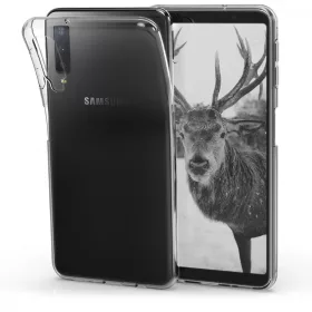   Калъф за Samsung Galaxy A7 (2018), Силиконов, Прозрачен, 46419.03