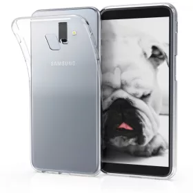   Капак за Samsung Galaxy J6 Plus, Силиконов, Прозрачен, 46440.03