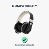Комплект от 2 възглавнички за слушалки Sennheiser Urbanite, Kwmobile, черни, еко кожа, 46408.01