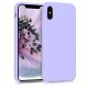 Калъф за Apple iPhone X / iPhone XS, Силиконов, Лилав, 46313.108