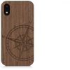Калъф за Apple iPhone XR, дърво, кафяв, 46748.01