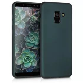   Калъф за Samsung Galaxy A8 (2018), Силиконов, Зелен, 45634.14