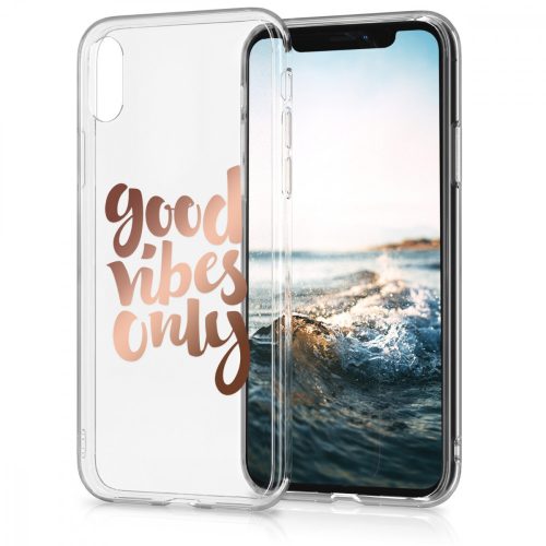 Калъф за Apple iPhone X / iPhone XS, Силиконов, Розов, 42505.18