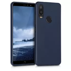   Кейс за BQ Aquaris X2, Силиконов, Син, 45192.53