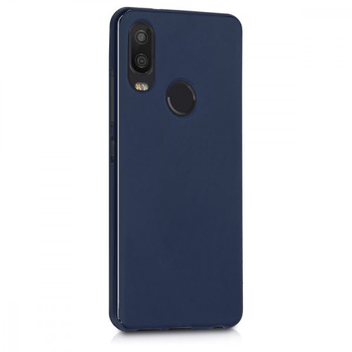 Кейс за BQ Aquaris X2, Силиконов, Син, 45192.53