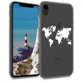   Калъф за Apple iPhone XR, Силиконов, Бял, 45915.07