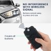Капак за автомобилен ключ за Renault / Dacia - 4 бутона - Keyless Go, Еко кожа, Черен, 44637.11