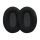 Комплект от 2 възглавнички за слушалки Sennheiser HD580/HD600/HD650, Kwmobile, черни, текстил, 47098.01