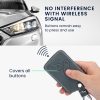Калъф за автомобилен ключ за Renault / Dacia - 4 бутона - Keyless Go, екологична кожа, сив, 45656.73