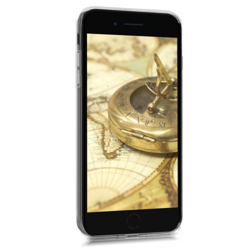 Калъф за Apple iPhone 8 Plus / iPhone 7 Plus, Силиконов, Бял, 45352.02