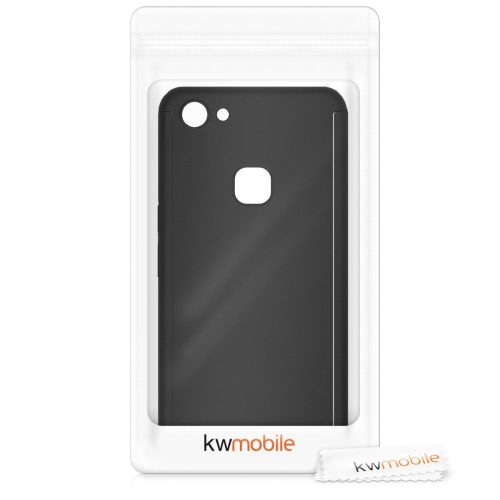 Калъф за Vivo Y83, поликарбонат, черен, 47258.68